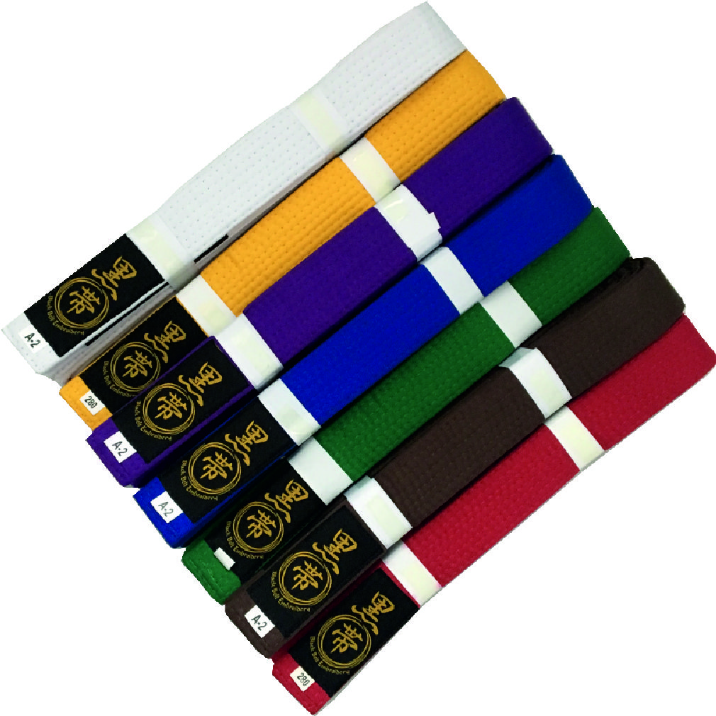 Colour Belts & Sashes